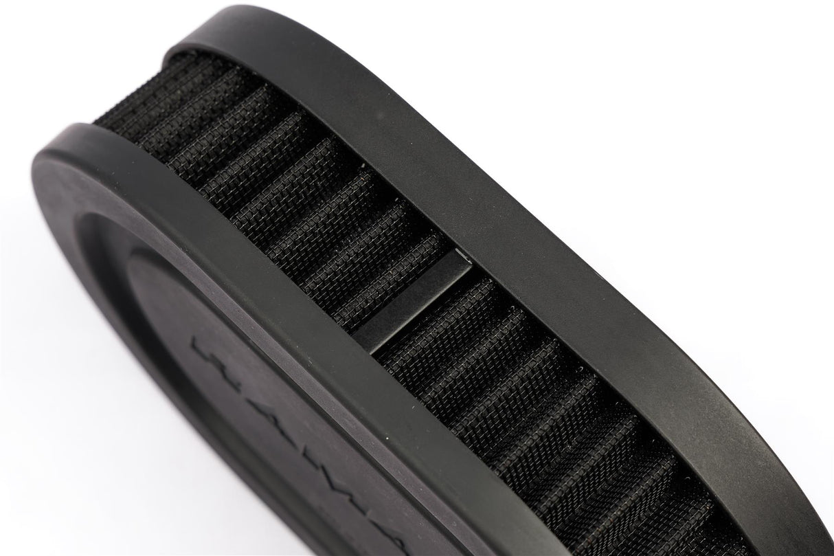 Ramair Pleated Carb Intake Air Filter MultiFit Blank Plate 25mm Int Height
