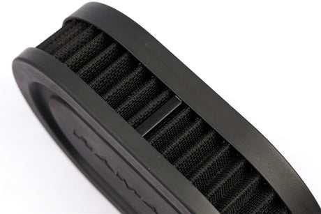 Ramair Pleated Carb Intake Air Filter MultiFit Blank Plate 25mm Int Height