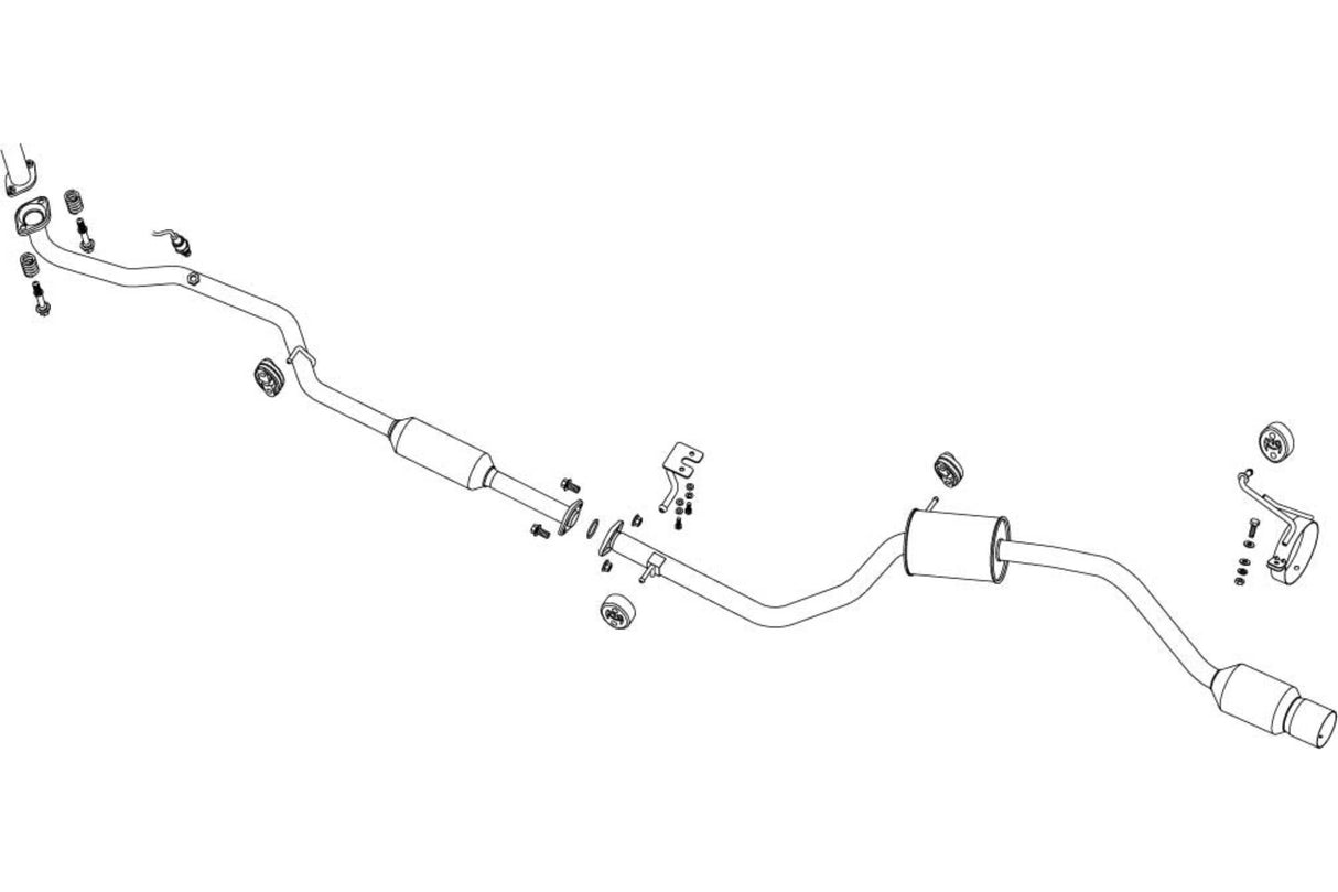 Fujitsubo A-RM Exhaust - Scion xB QNC21