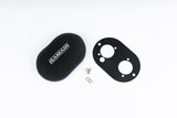 Ramair Domed Carb Air Filter & Baseplate to fit Dellorto 40 DHLA  - 40mm Internal Height
