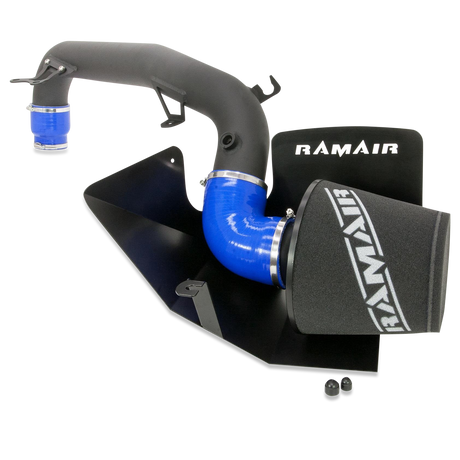 Ramair Performance Foam Induction Kit for 2.3 Ecoboost MK3 Ford Focus RS - Blue Hose