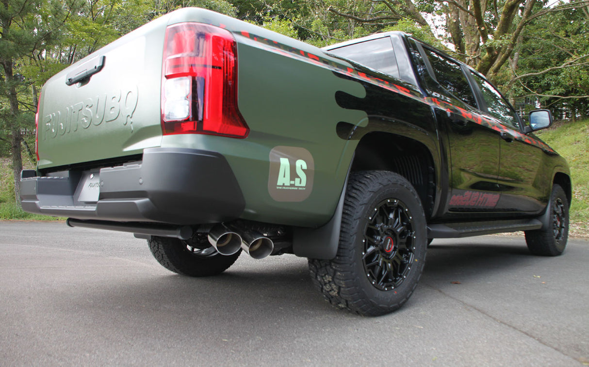 Fujitsubo A-S Exhaust - Mitsubishi Triton LC2T
