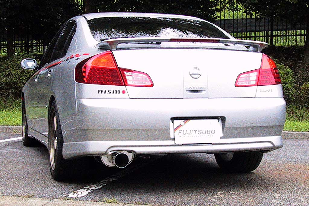 Fujitsubo Legalis R Exhaust - Nissan Skyline 3.0 V/HV35