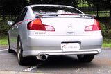 Fujitsubo Legalis R Exhaust - Nissan Skyline 3.0 V/HV35