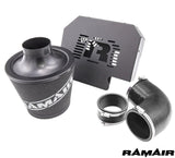 Ramair Performance Foam Induction Kit for MK2 Focus ST with ECU Holder - Black Hoses