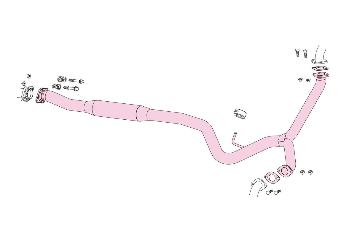 Fujitsubo A-S Exhaust - Subaru Legacy Turbo BR9/BM9