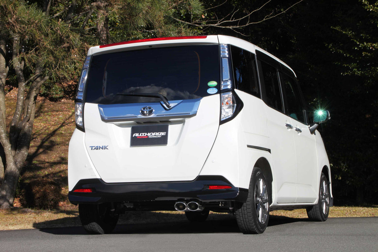 Fujitsubo A-S Exhaust - Toyota Tank Custom Turbo 1.0 2WD M900A