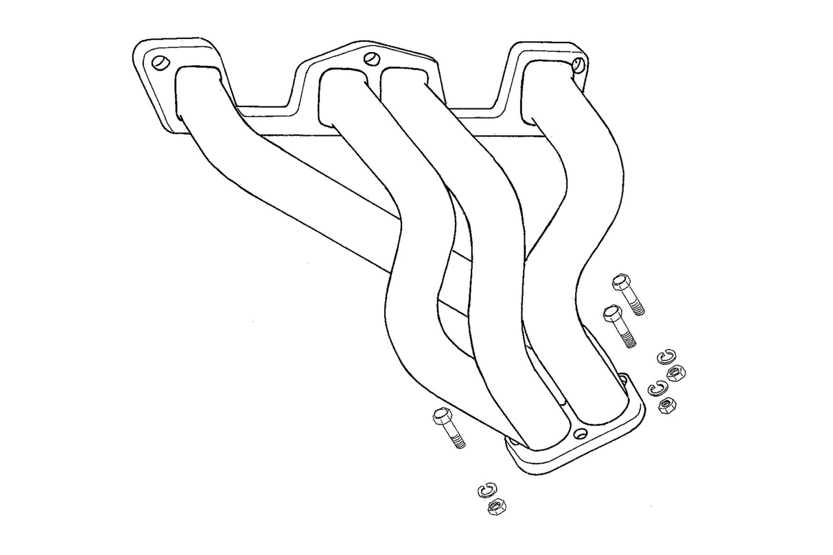 Fujitsubo Super Ex Exhaust Manifold - Nissan Bluebird P510/H510
