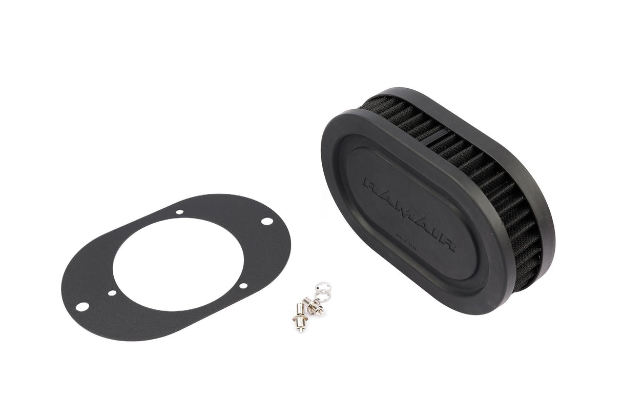 Ramair Pleated Carburettor Air Filter Baseplate to fit Weber 23/32 TLD  40mm Int Height