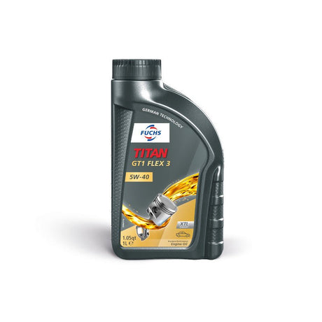 Fuchs Titan GT1 Flex 3 5W40 Fully Synthetic Oil - 1 Litre - torquegt