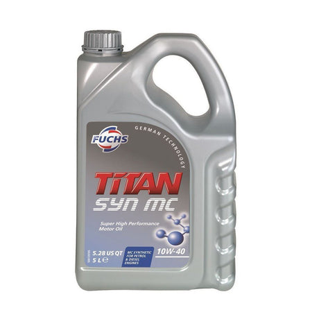 Fuchs Titan Syn MC 10W40 Semi Synthetic Oil - 5L - torquegt