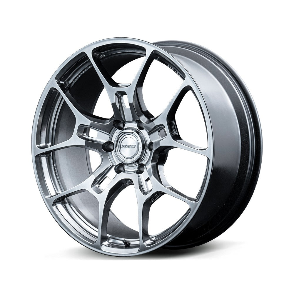 Rays Volk Racing G025LC Alloy Wheel - 20x9.5 ET35 5x114.3 Shining Light Metal