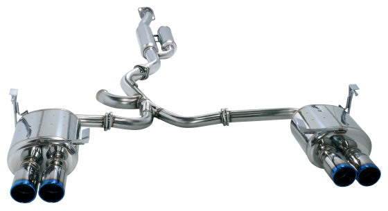 HKS Legamax Premium Exhaust (Rear and Center Pipe) - Impreza GVF GVB