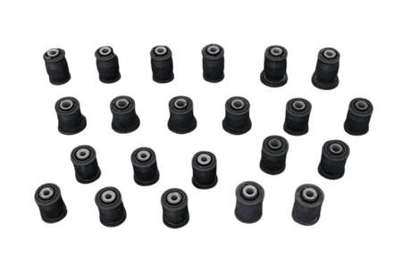 Hardrace Complete Bushing Set (HARDEN RUBBER) - MX5 Miata NA/NB - 22PCS/SET - torquegt