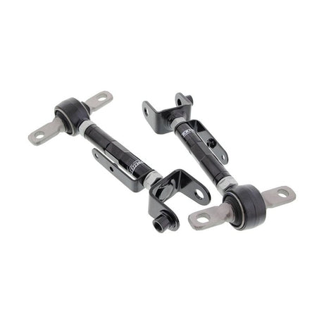 Hardrace Rear Camber Arms (Hardened) - EP3/DC5 (Black) - torquegt