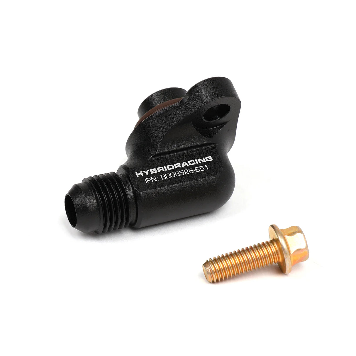 Hybrid Racing -6 AN Water Pump Port Fitting (90 degree) for K20A2/K20Z