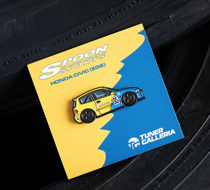 Spoon Sports EG6 Pin Badge