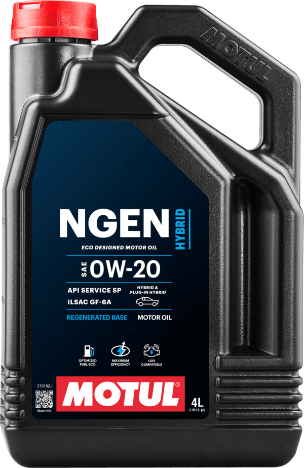 Motul Ngen Hybrid Engine Oil - 0W20 4L
