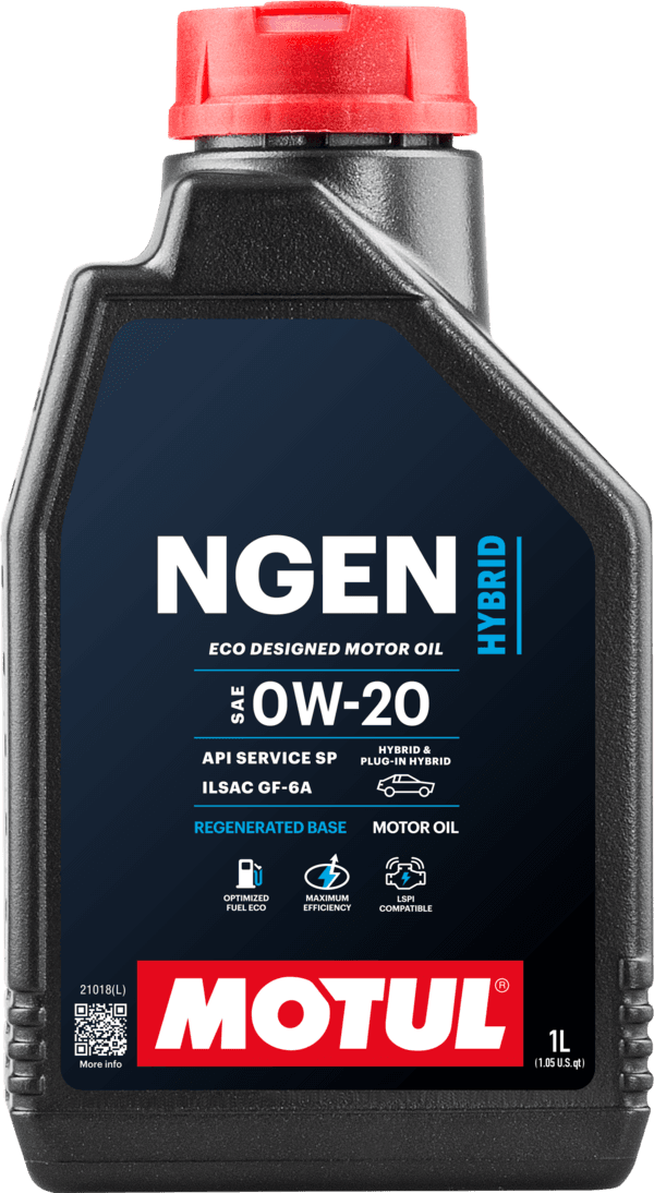 Motul Ngen Hybrid Engine Oil - 0W20 1L