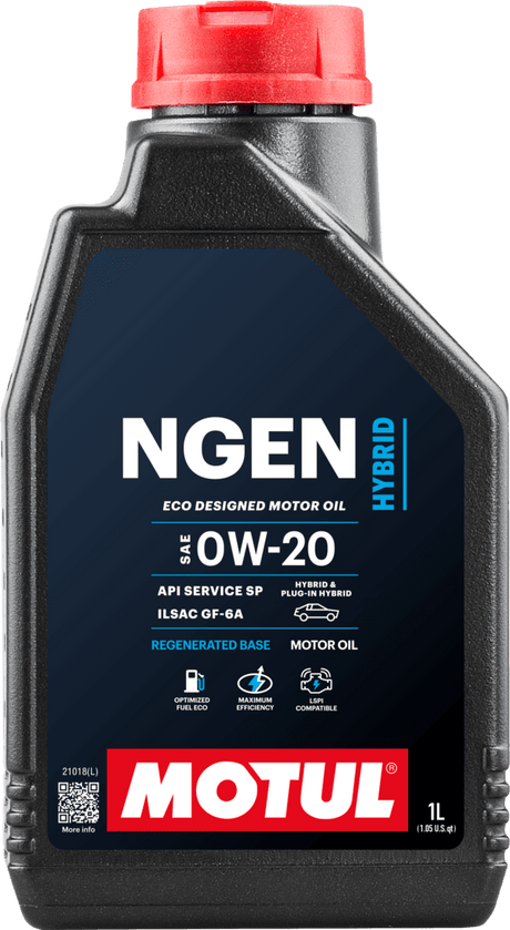 Motul Ngen Hybrid Engine Oil - 0W20 1L