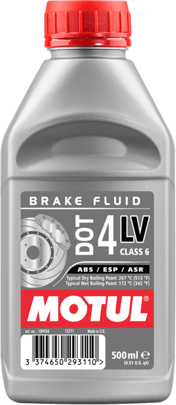 Motul DOT 4 LV Brake Fluid 500ml