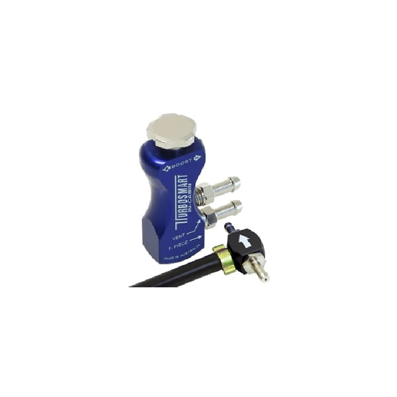 Controlador de refuerzo en cabina Turbosmart, color azul