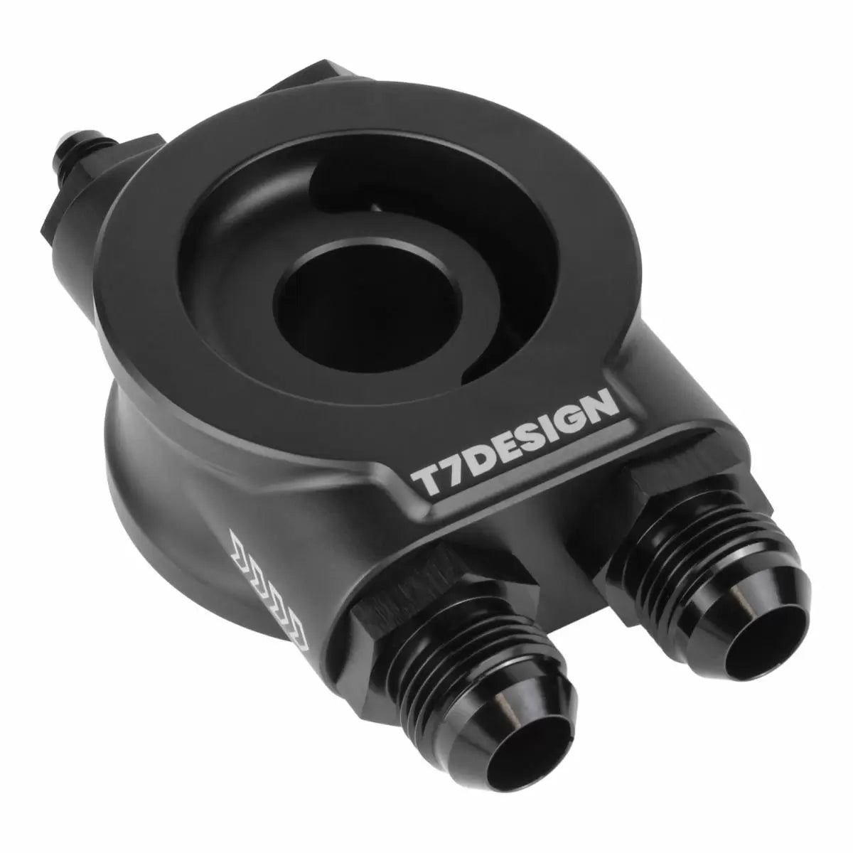 T7Design Honda K20 K24 Oil Cooler Sandwich Plate (Non-Thermostatic)