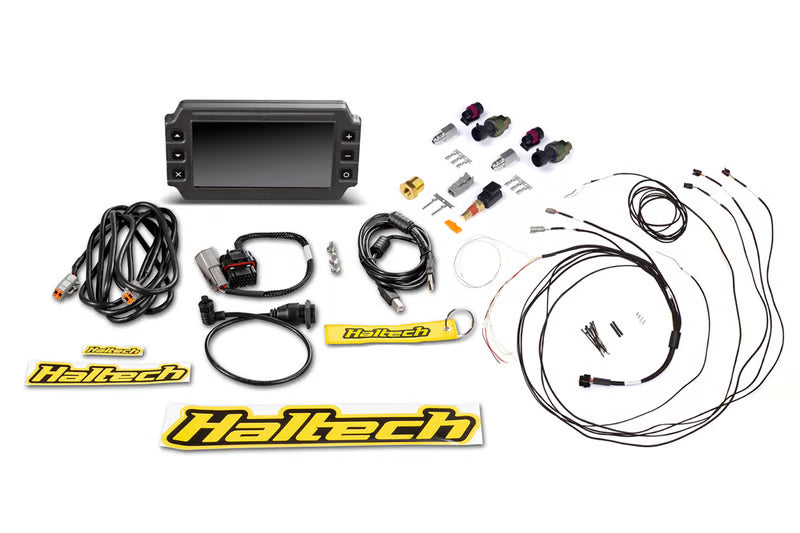 Haltech Stand Alone IC-7 Colour Dash Classic Install Kit - CAN