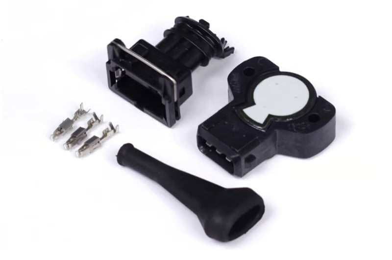 Haltech Throttle Position Sensor - Black CCW Rotation 8mm D-Shaft