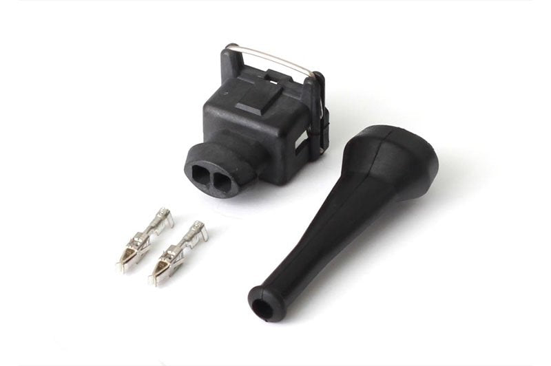 Haltech Plug and Pins Only - Bosch EV1 2 Pin Junior Timer Female