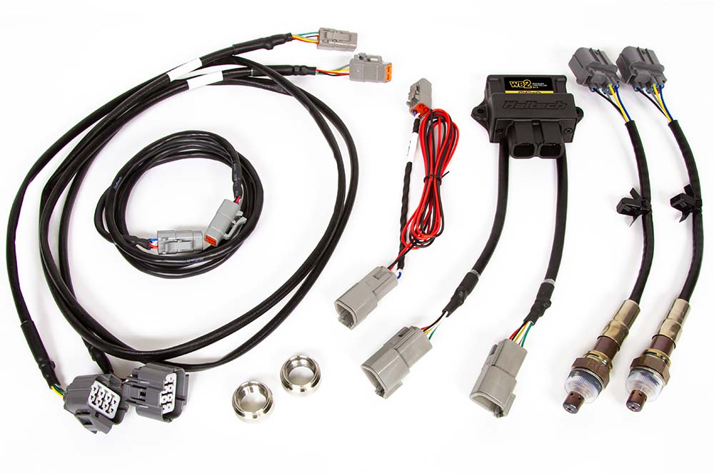 Haltech WB2 NTK Dual Channel CAN O2 Wideband Controller Kit