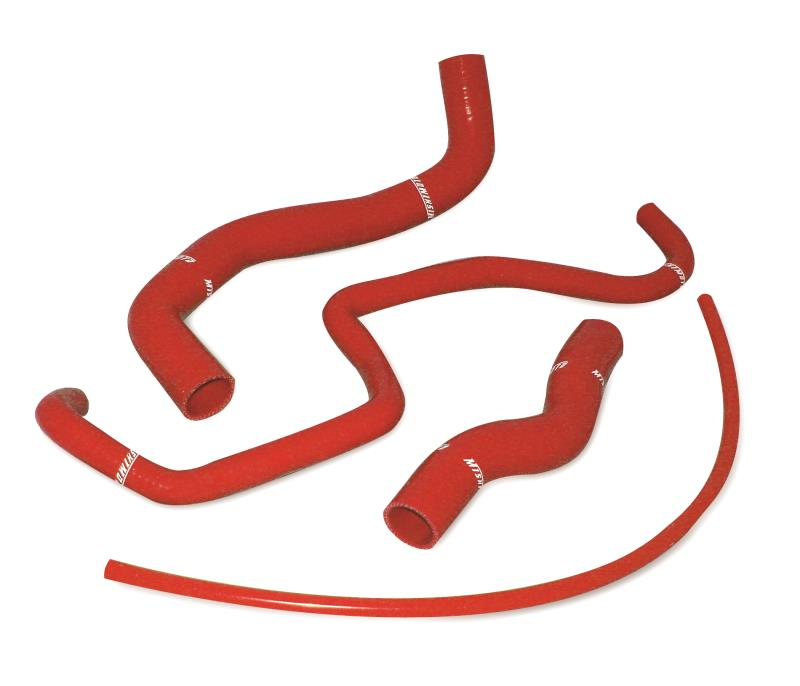 Kit de mangueras de silicona para radiador Mishimoto - 350Z Z33 03-06-Rojo