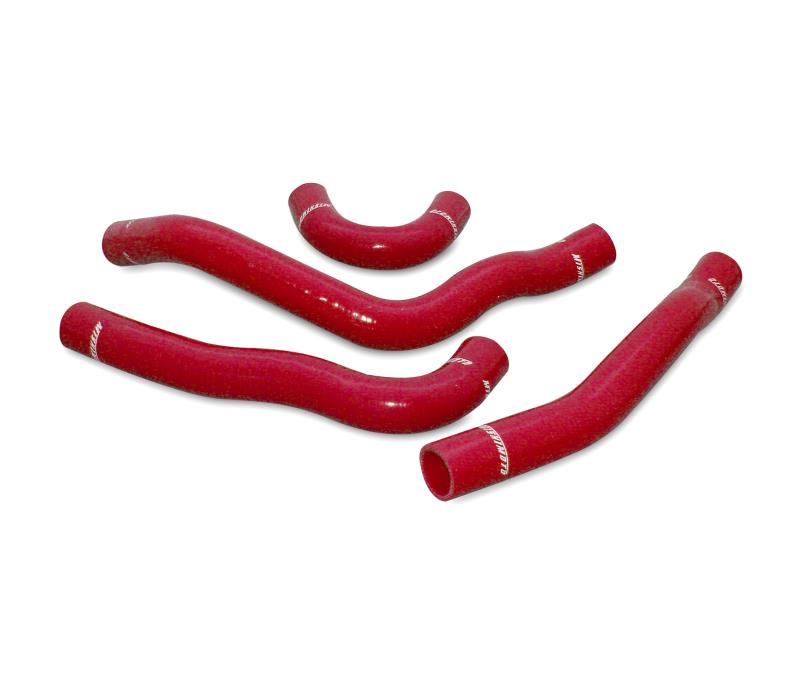 Kit de mangueras de silicona para radiador Mishimoto - Lancer 10-Red