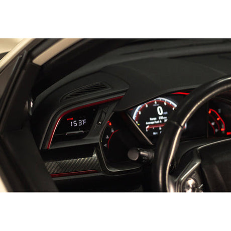 P3 V3 OBD2 Dash Vent Gauge - Civic FK (2016-2021), Left Hand Drive