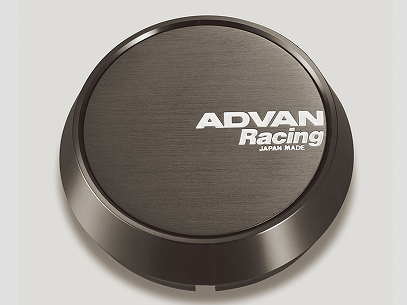 Advan Alloy Wheel Centre Cap, ϕ73, Middle Type for 114.3 / 120 PCD - Dark Bronze Metallic