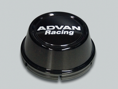 Advan Alloy Wheel Centre Cap, ϕ73, High Type for 114.3 / 120 PCD - Black