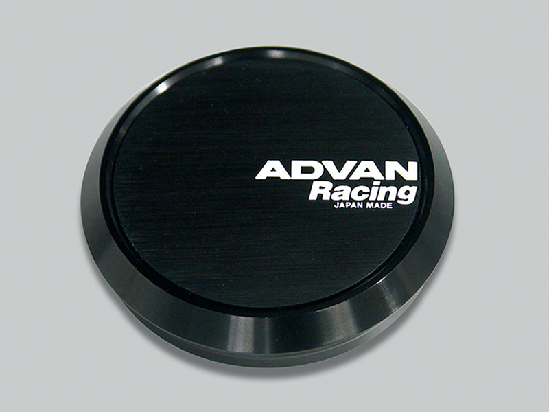 Advan Alloy Wheel Centre Cap, ϕ73, Flat Type for 114.3 / 120 PCD - Black