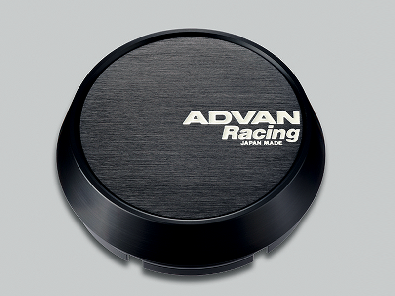 Advan Alloy Wheel Centre Cap, ϕ73, Middle Type for 114.3 / 120 PCD - Black