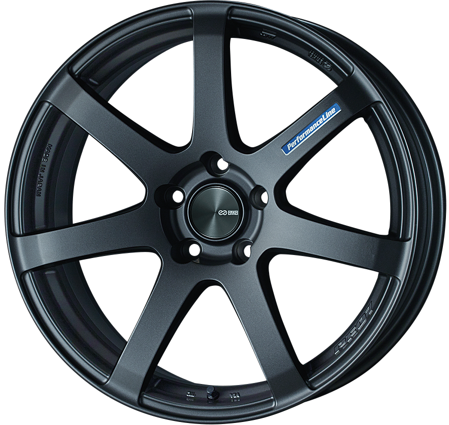 Llanta de aleación Enkei PF07 - 18x8 ET45 5x100 Gunmetal oscuro mate