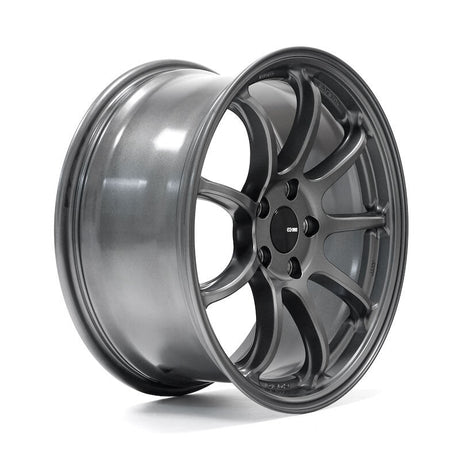 Enkei PF09 Alloy Wheel - 17x8 ET35 5x114.3 Matte Dark Gunmetal