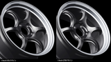 Advan RG-D2 Alloy Wheel - 17x7 ET42 4x100 Semi Gloss Black