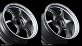 Advan RG-D2 Alloy Wheel - 16x5.5 ET42 4x100 Semi Gloss Black