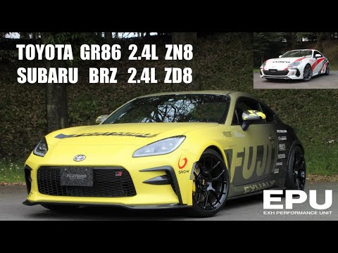 Fujitsubo EPU Manifold Back Sports Cat Exhaust System - Toyota GR86 / Subaru BRZ FA24 (2021+)
