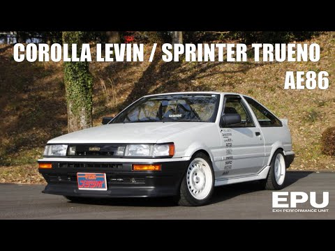 Fujitsubo EPU Complete Exhaust System - Corolla Levon/Sprinter Trueno AE86