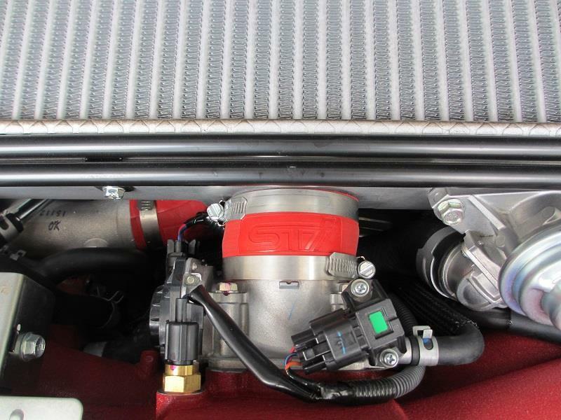 Subaru STI Embossed Throttle Body Silicon Hose
