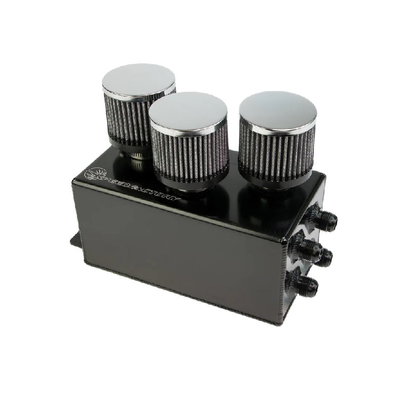 SpeedFactory Catch Can Battery Location 3 Filters Black