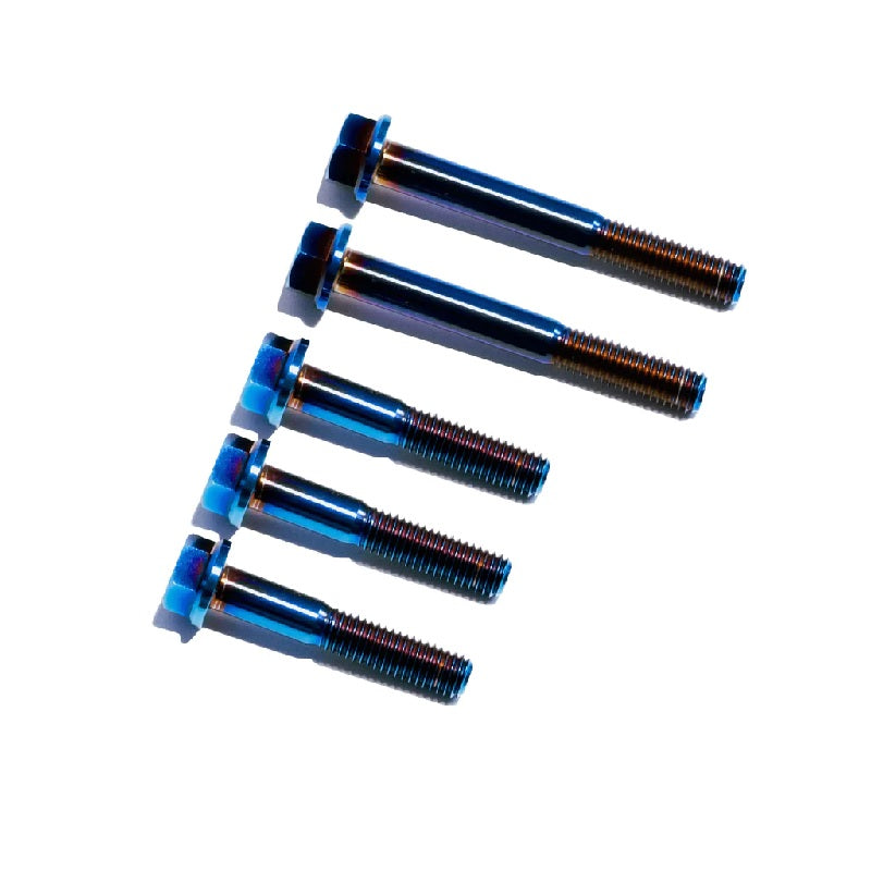 Pernos de la carcasa de la palanca de cambios de titanio SpeedFactory Serie B AWD, quemados