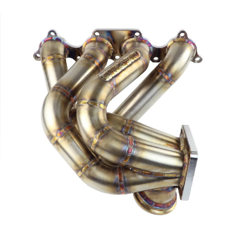 SpeedFactory Turbo Manifold Forward Facing B-Series Divided T4 60mm VBand W/g