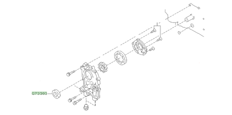 Subaru Crank Front Main Oil Seal