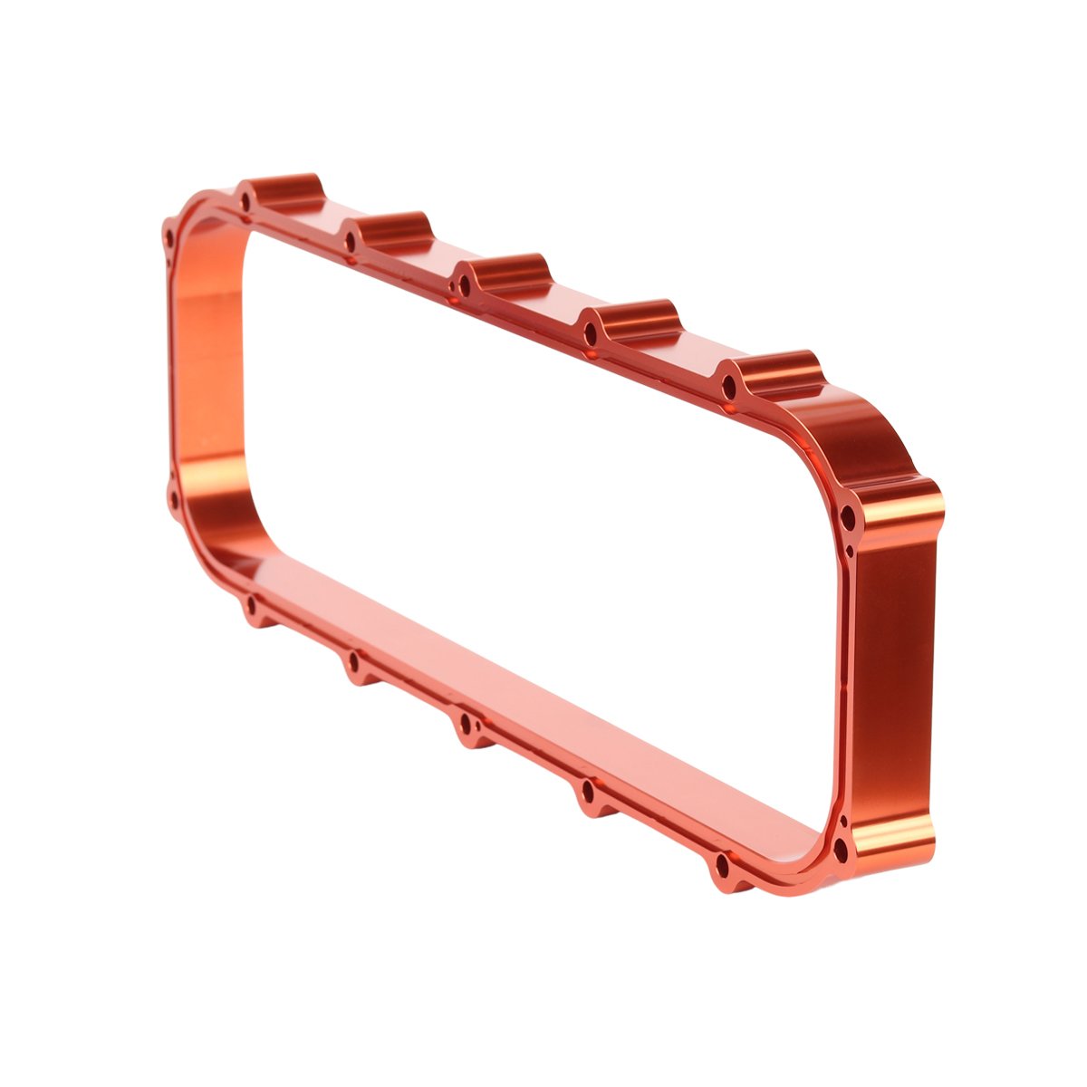 T7Design 1 Litre Volume Spacer for Shorty Inlet Manifold - Orange